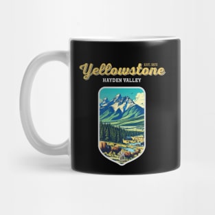 USA - NATIONAL PARK - YELLOWSTONE Hayden Valley -11 Mug